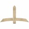 Ekena Millwork Bellingham Rough Sawn Timber Gable Bracket, Douglas Fir, 60"W x 35"H x 2"D x 6"F, 14/12 Pitch GBW060X35X0206BEL00RDF - alternate 1